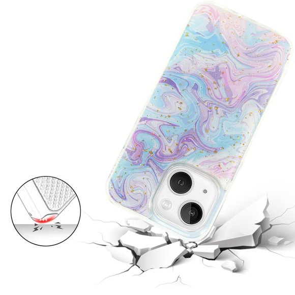 Unicorn Coffee Swirl Case for iPhone 14 - Picture 4 of 5